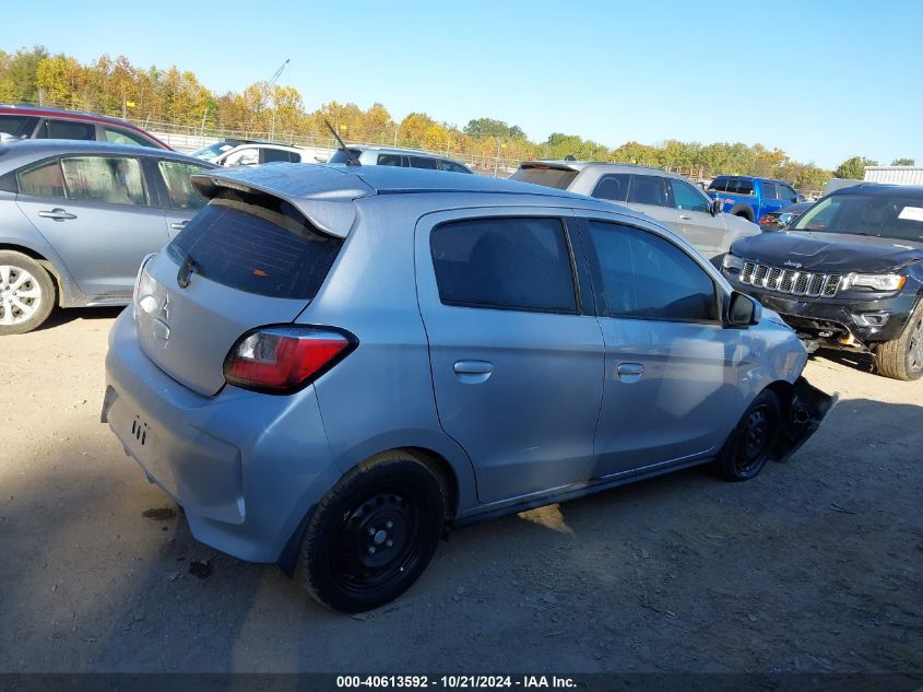 2021 Mitsubishi Mirage Es/Le/Carbonite Edition VIN: ML32AUHJ6MH002551 Lot: 40613592