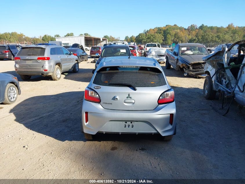 2021 Mitsubishi Mirage Es/Le/Carbonite Edition VIN: ML32AUHJ6MH002551 Lot: 40613592