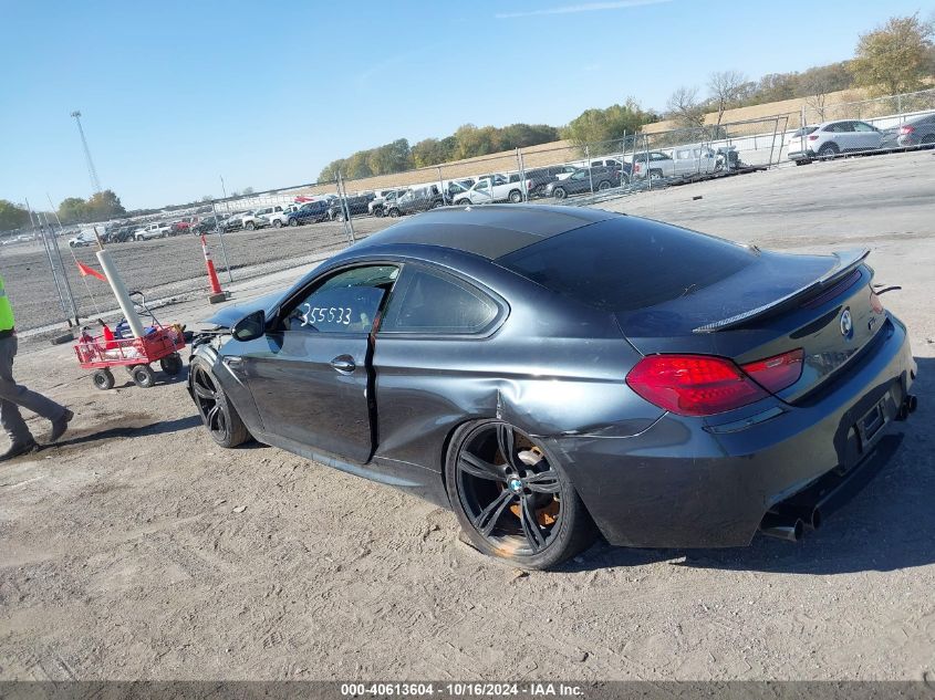 2015 BMW M6 VIN: WBSLX9C52FD160752 Lot: 40613604