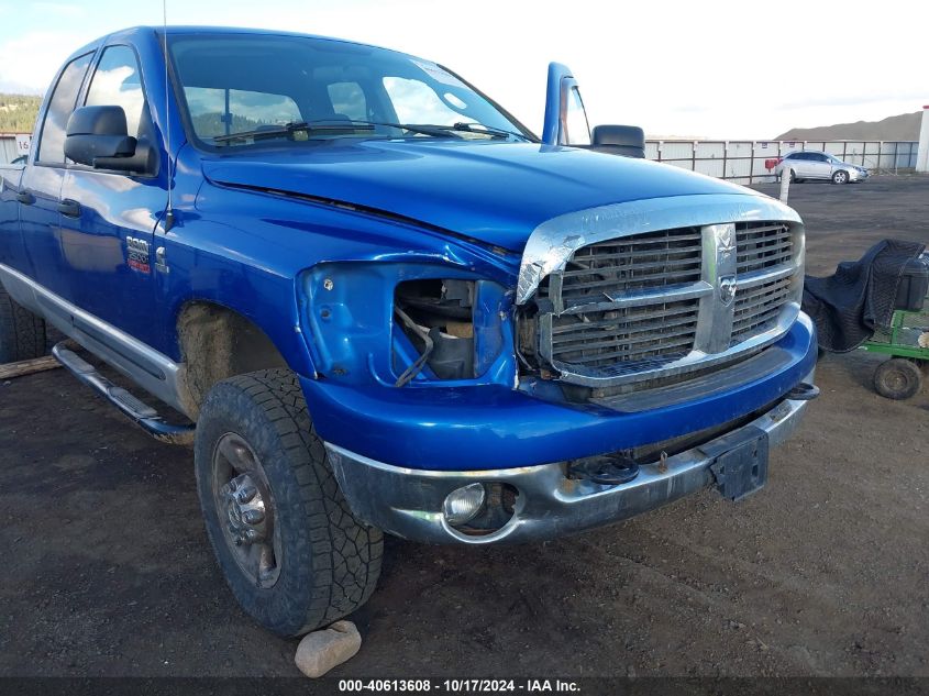 2007 Dodge Ram 2500 Slt/Sport VIN: 3D7KS28A17G783062 Lot: 40613608