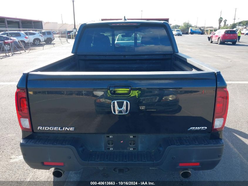 2021 Honda Ridgeline Black Edition VIN: 5FPYK3F80MB008464 Lot: 40613663