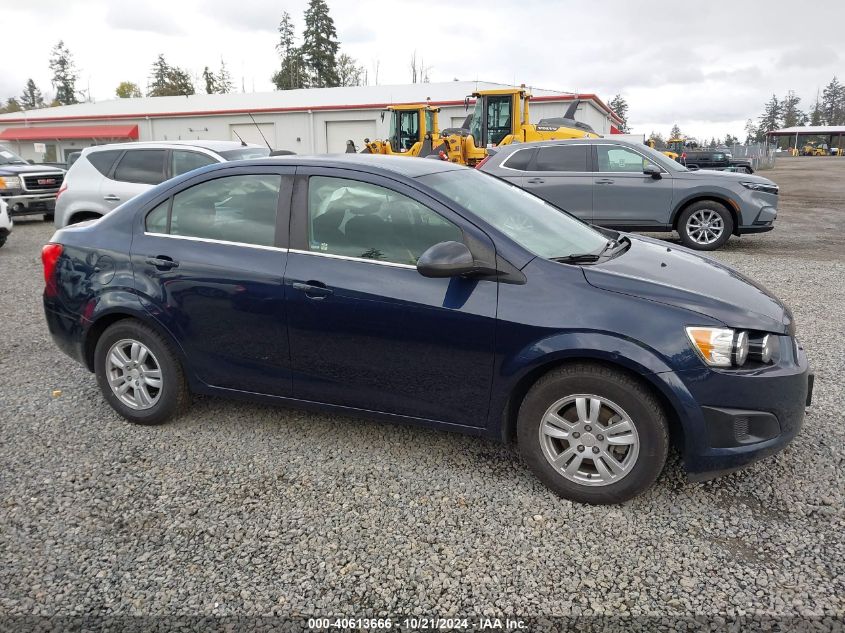 2016 Chevrolet Sonic Lt Auto VIN: 1G1JC5SG4G4160722 Lot: 40613666