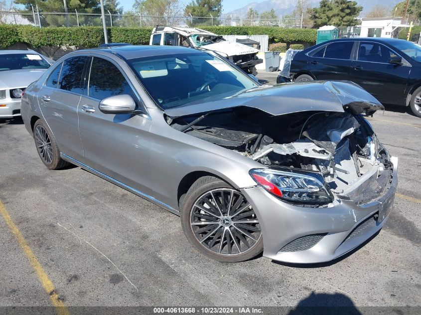 2019 Mercedes-Benz C 300 VIN: 55SWF8DB8KU300701 Lot: 40613668