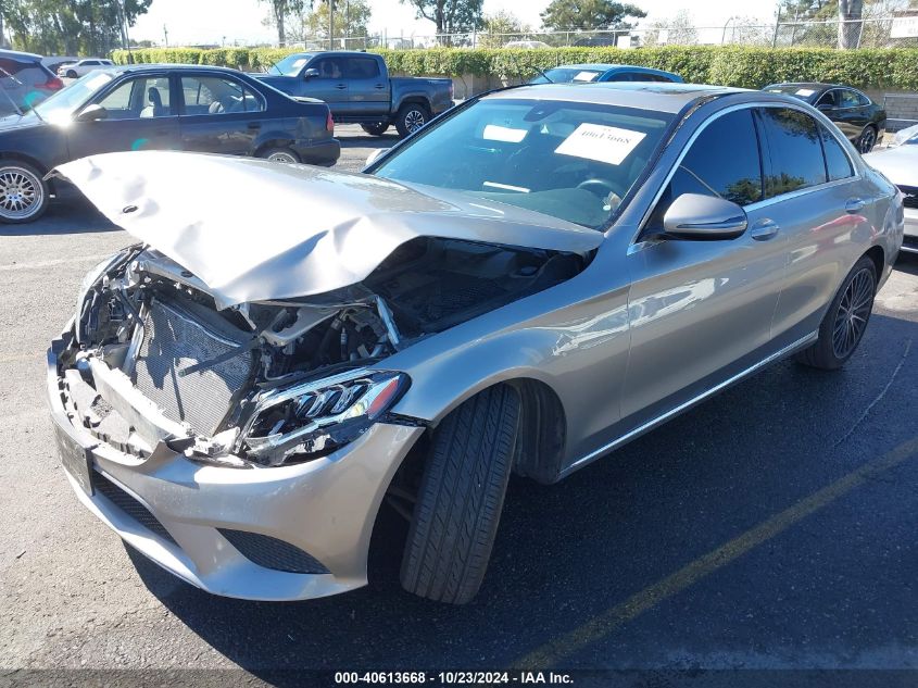 2019 Mercedes-Benz C 300 VIN: 55SWF8DB8KU300701 Lot: 40613668