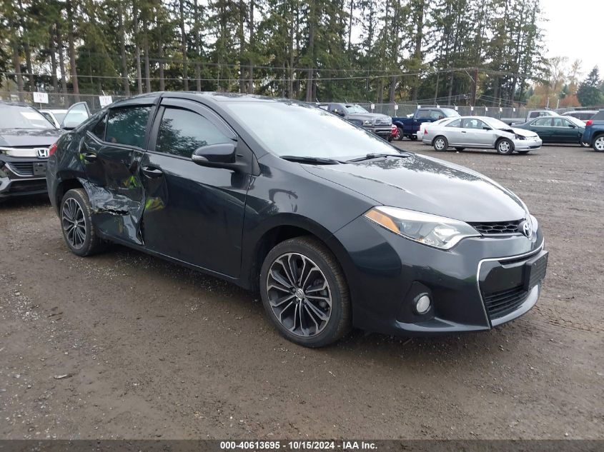 2015 Toyota Corolla S Premium VIN: 5YFBURHE7FP362004 Lot: 40613695