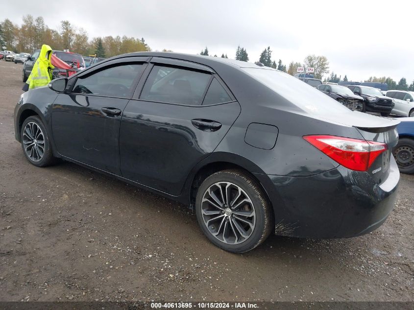 2015 Toyota Corolla S Premium VIN: 5YFBURHE7FP362004 Lot: 40613695