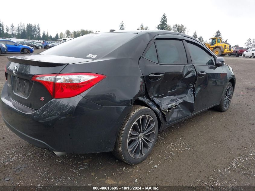 2015 Toyota Corolla S Premium VIN: 5YFBURHE7FP362004 Lot: 40613695