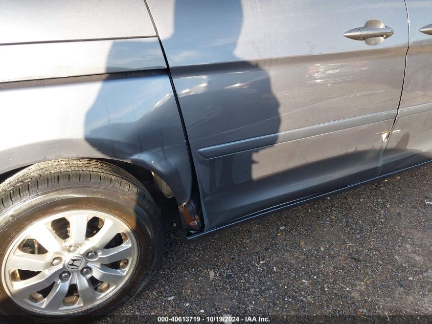 2010 Honda Odyssey Ex-L VIN: 5FNRL3H72AB080163 Lot: 40613719