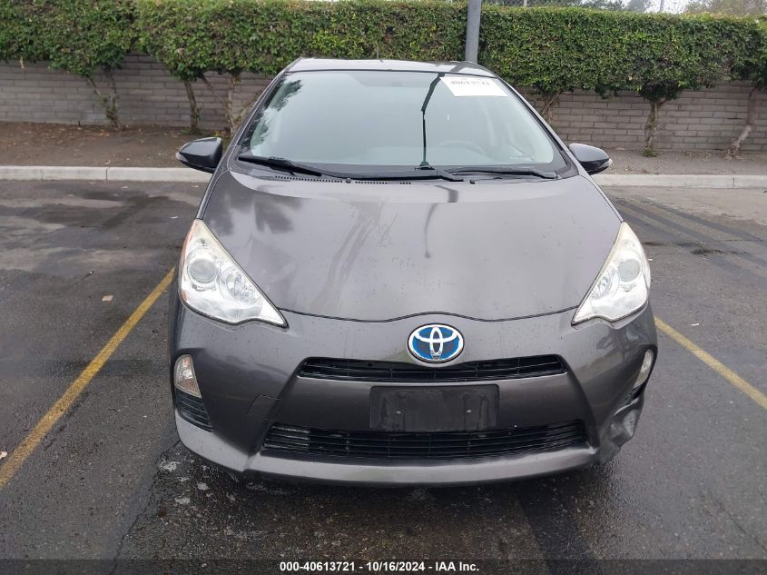 2014 Toyota Prius C Two VIN: JTDKDTB37E1567930 Lot: 40613721