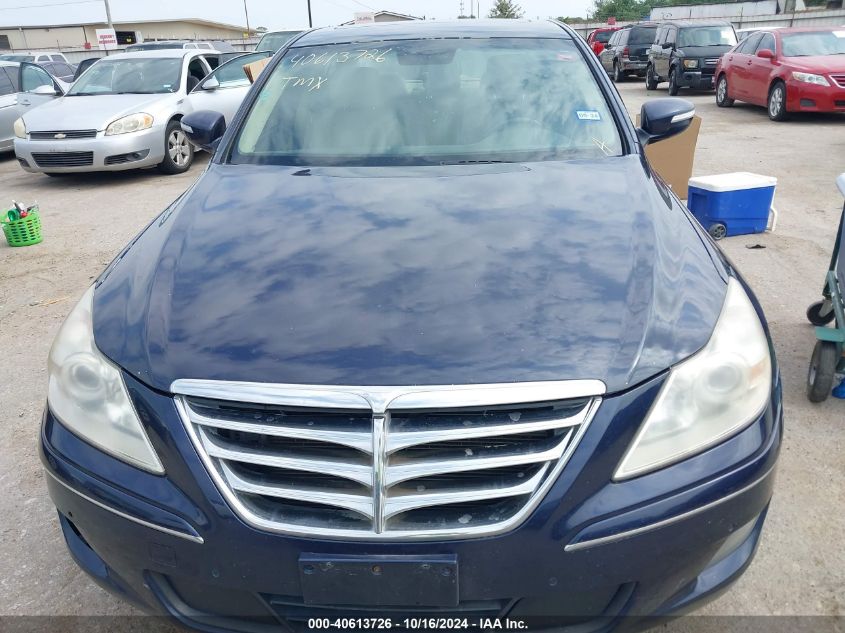 2011 Hyundai Genesis 4.6 VIN: KMHGC4DFXBU140303 Lot: 40613726