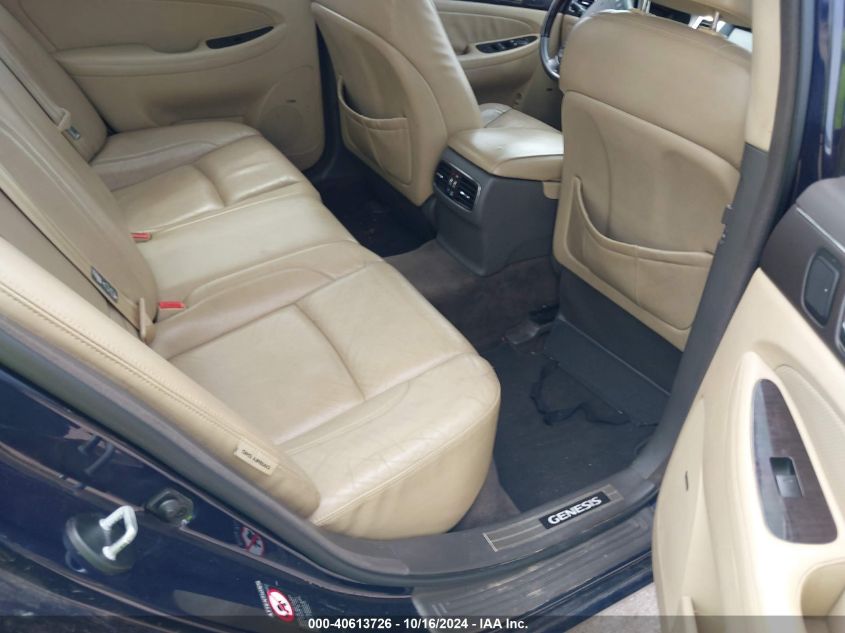 2011 Hyundai Genesis 4.6 VIN: KMHGC4DFXBU140303 Lot: 40613726