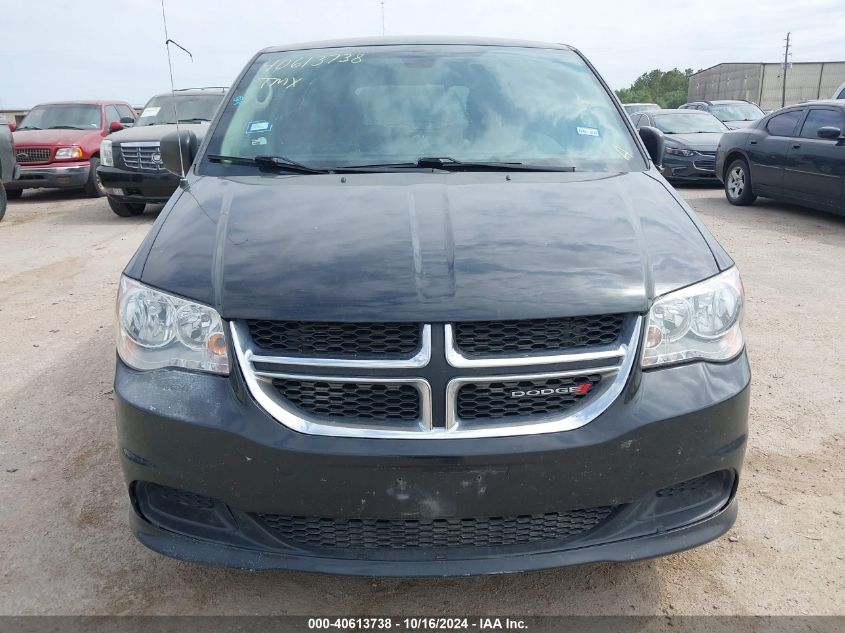 2018 Dodge Grand Caravan Se VIN: 2C4RDGBGXJR334851 Lot: 40613738