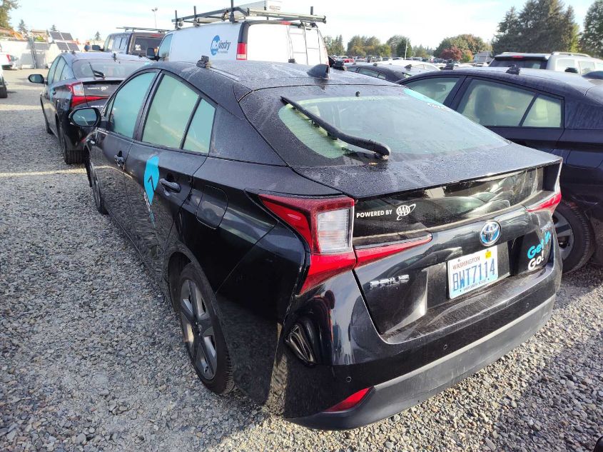 2021 Toyota Prius Xle VIN: JTDKAMFU4M3136322 Lot: 40613777