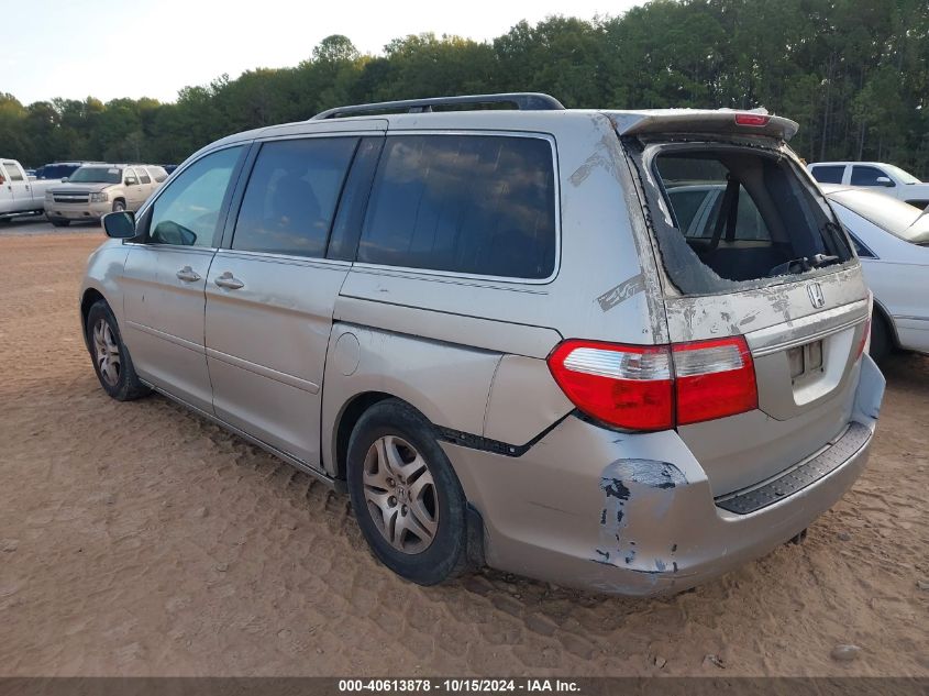 2005 Honda Odyssey Ex-L VIN: 5FNRL38715B113112 Lot: 40613878