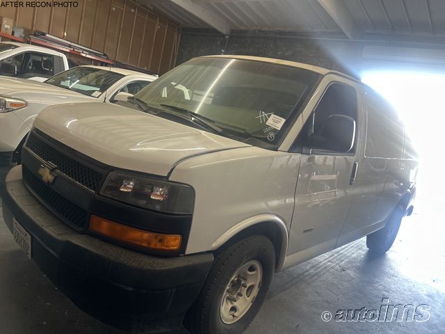 2019 Chevrolet Express 2500 Work Van VIN: 1GCWGAF1XK1247423 Lot: 40613896