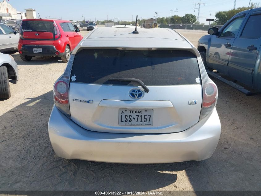 2012 Toyota Prius C Four VIN: JTDKDTB32C1523850 Lot: 40613922