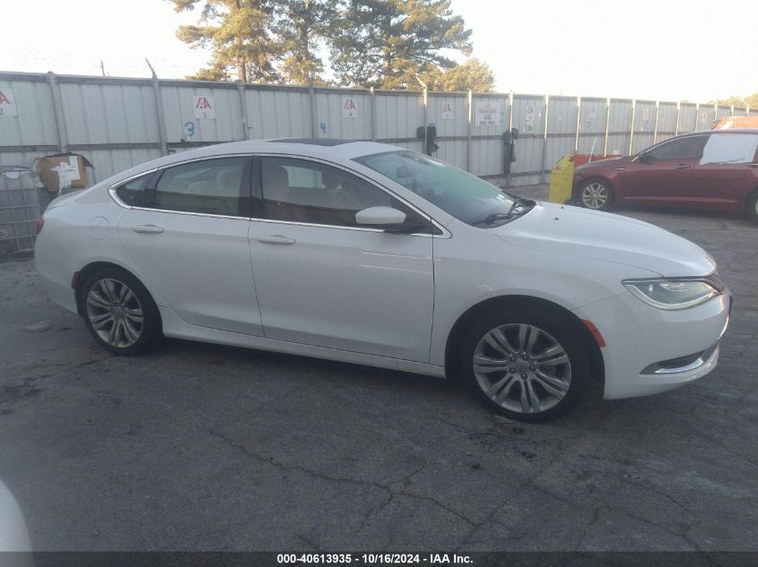 2015 Chrysler 200 Limited VIN: 1C3CCCAB1FN569171 Lot: 40613935