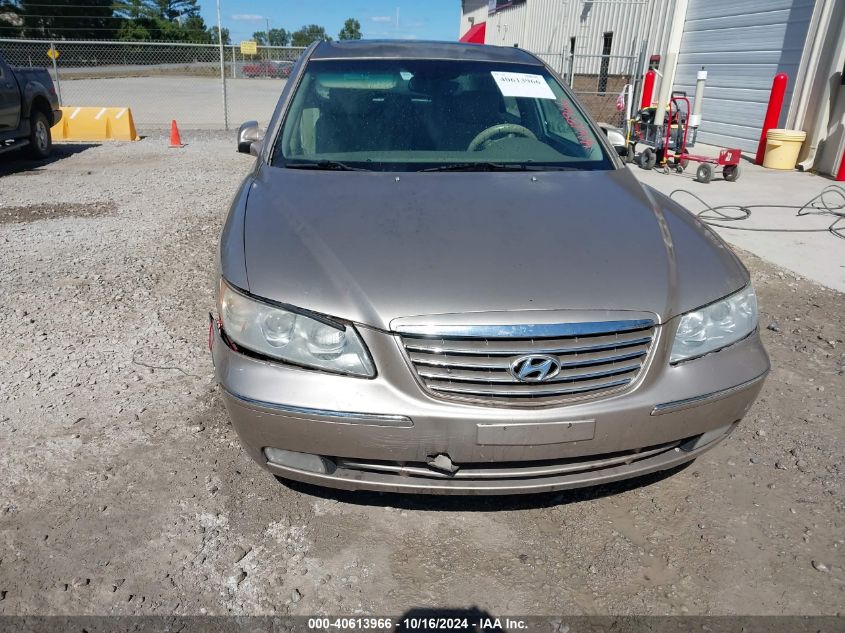 2006 Hyundai Azera Limited/Se VIN: KMHFC46F86A094258 Lot: 40613966