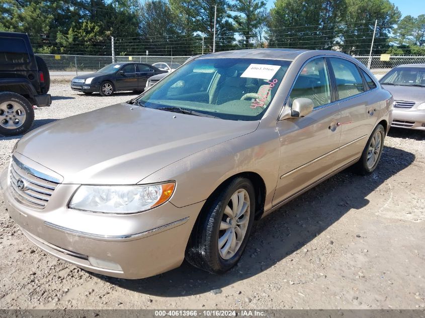 2006 Hyundai Azera Limited/Se VIN: KMHFC46F86A094258 Lot: 40613966