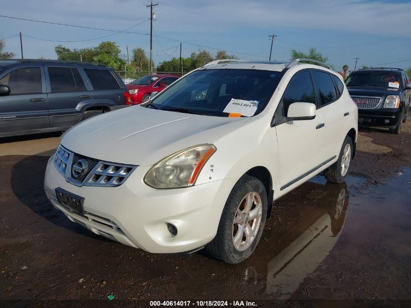 2011 Nissan Rogue Sv VIN: JN8AS5MT2BW162605 Lot: 40614017