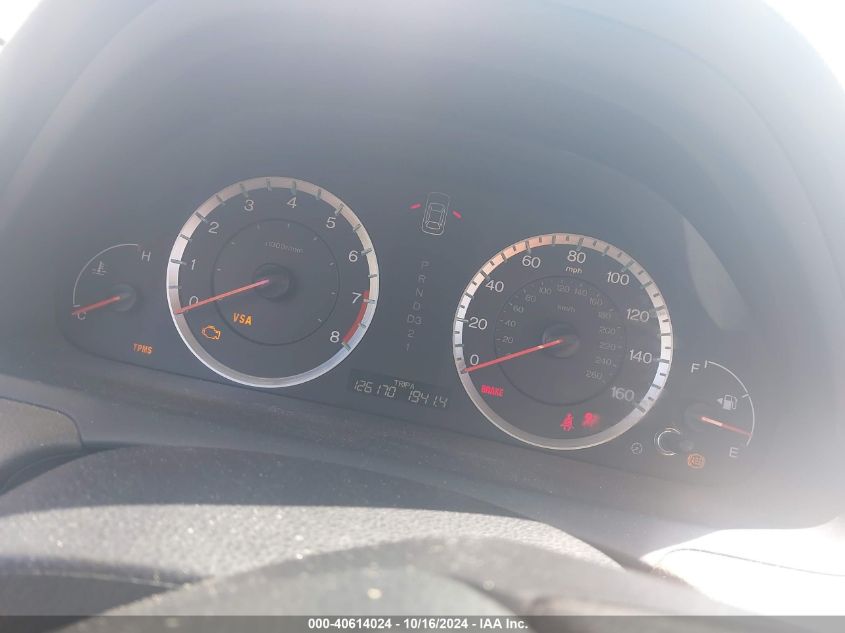 2009 Honda Accord 2.4 Lx VIN: 1HGCP26399A049518 Lot: 40614024