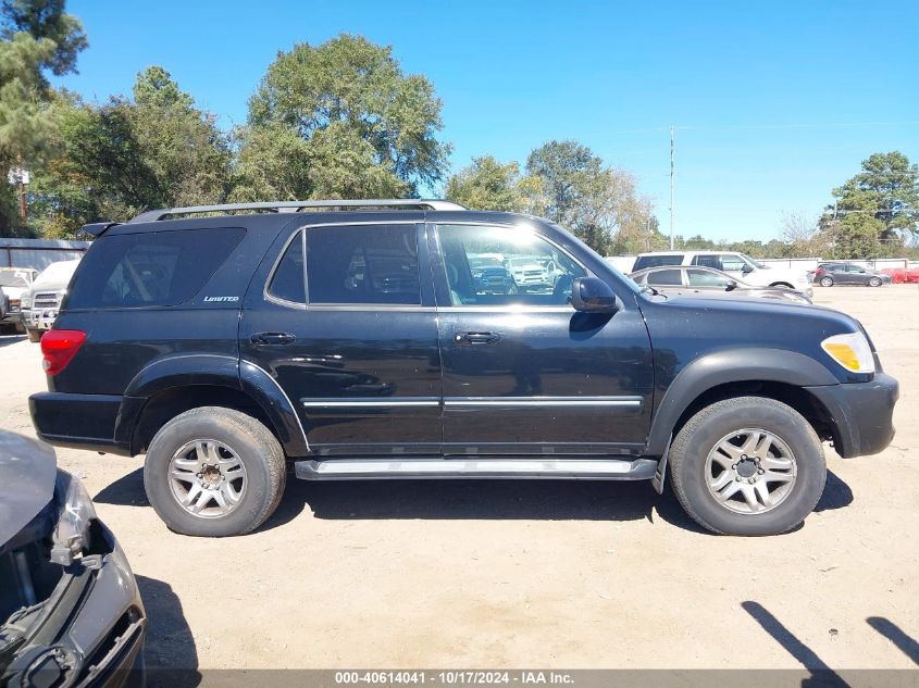 2005 Toyota Sequoia Limited V8 VIN: 5TDBT48A45S246364 Lot: 40614041