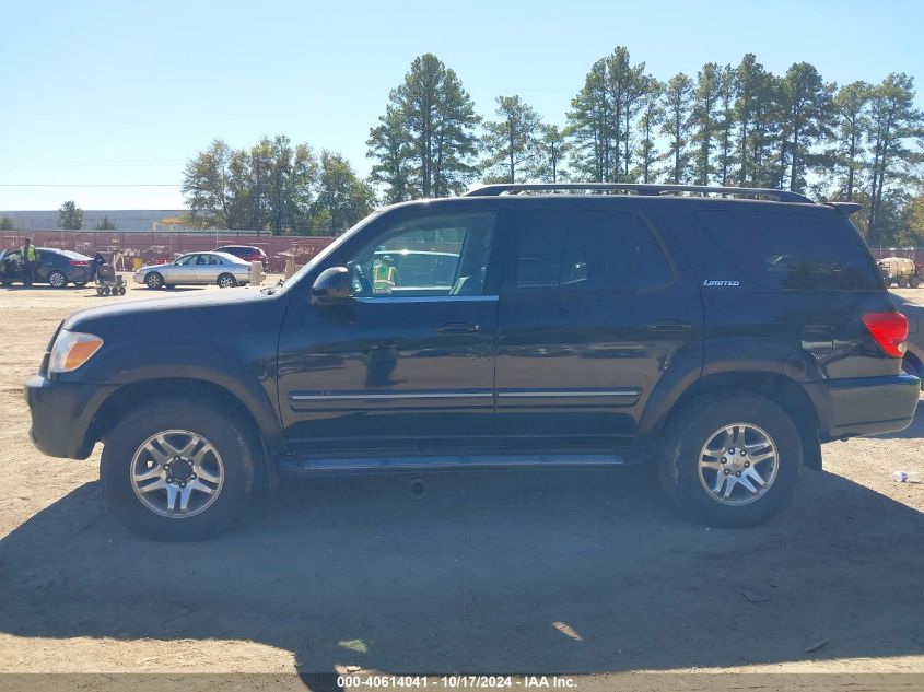 2005 Toyota Sequoia Limited V8 VIN: 5TDBT48A45S246364 Lot: 40614041