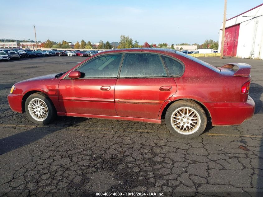 2003 Subaru Legacy L/L W/Special Edition Package VIN: 4S3BE635037203342 Lot: 40614080