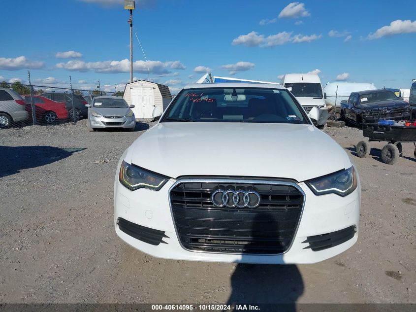 2013 Audi A6 3.0T Premium VIN: WAUGGAFC6DN017585 Lot: 40614095