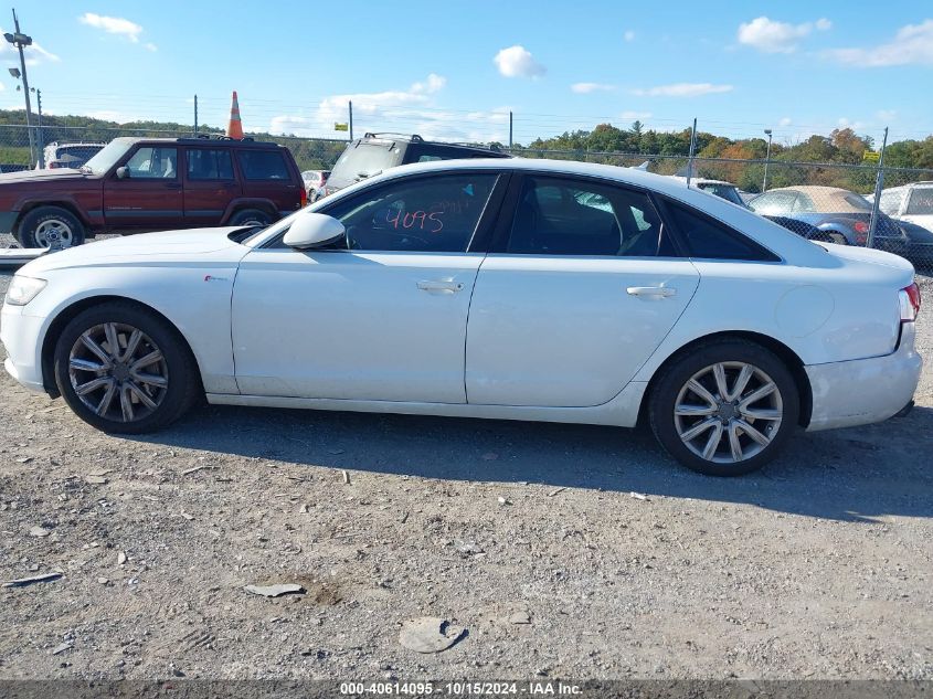 2013 AUDI A6 3.0T PREMIUM - WAUGGAFC6DN017585