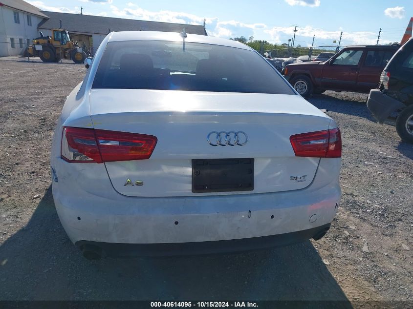 2013 Audi A6 3.0T Premium VIN: WAUGGAFC6DN017585 Lot: 40614095