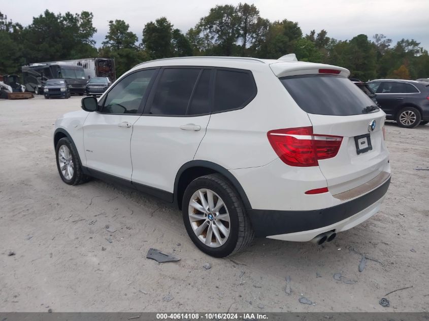 2014 BMW X3 xDrive28I VIN: 5UXWX9C56E0D14827 Lot: 40614108