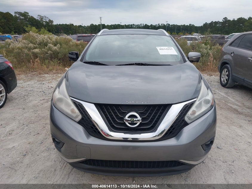 2015 Nissan Murano Sl VIN: 5N1AZ2MGXFN264413 Lot: 40614113