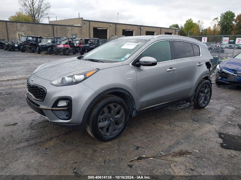 2020 Kia Sportage S VIN: KNDP6CAC9L7648911 Lot: 40614135