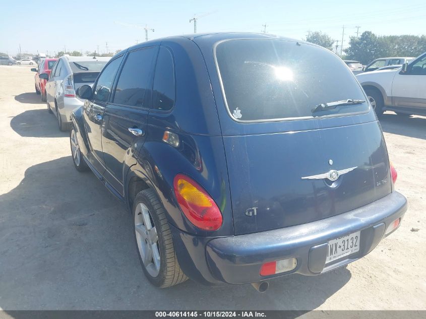 2003 Chrysler Pt Cruiser Gt VIN: 3C8FY78G43T588309 Lot: 40614145