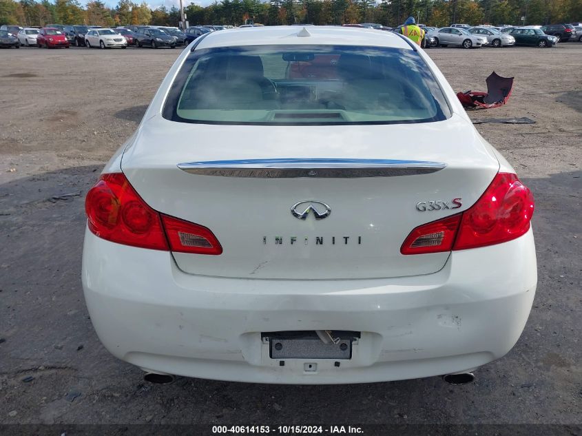 2008 Infiniti G35X VIN: JNKBV61F98M276762 Lot: 40614153