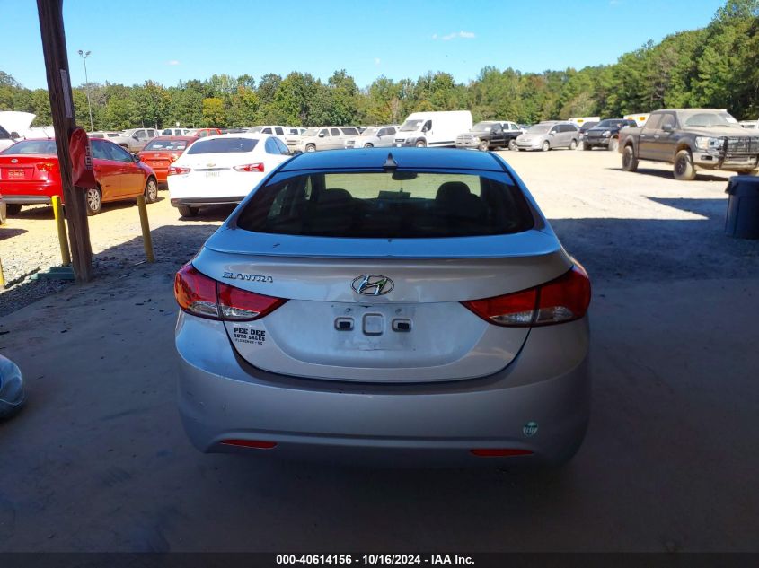 2013 Hyundai Elantra Gls VIN: 5NPDH4AE2DH259996 Lot: 40614156