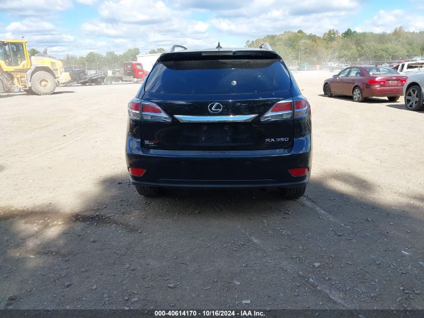 2013 LEXUS RX 350 - 2T2BK1BA8DC185839