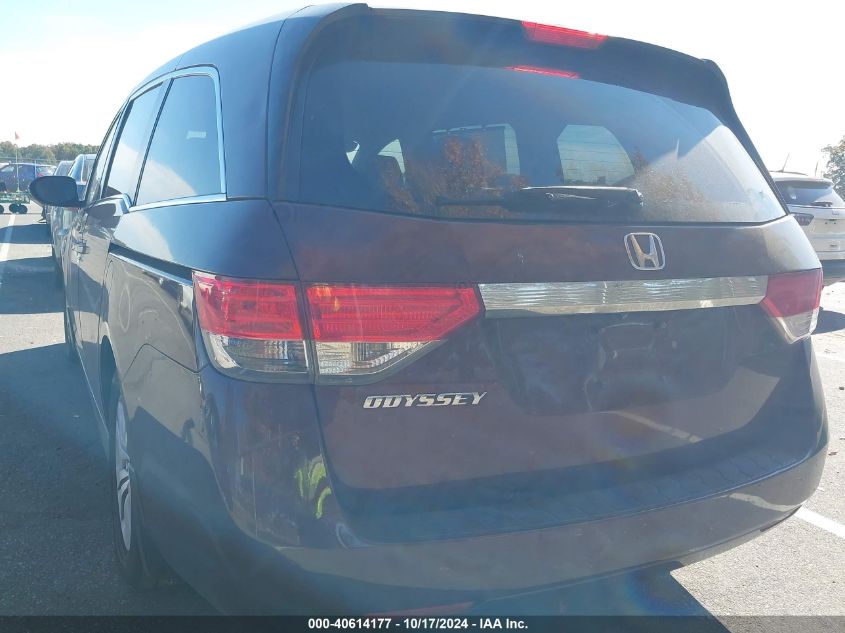 VIN 5FNRL5H69EB039702 2014 HONDA ODYSSEY no.3