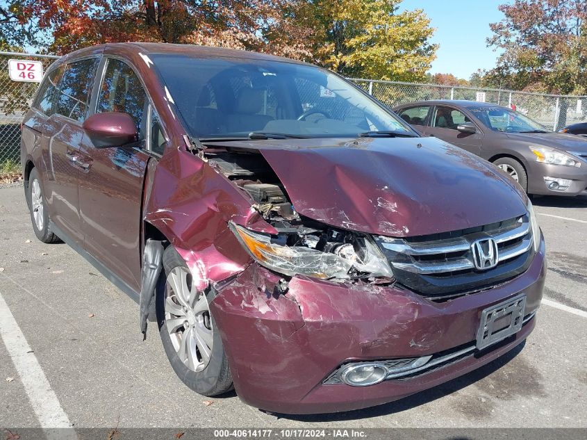 VIN 5FNRL5H69EB039702 2014 HONDA ODYSSEY no.6