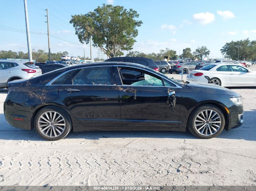 2017 Lincoln Mkz Select VIN: 3LN6L5C98HR657564 Lot: 40614238