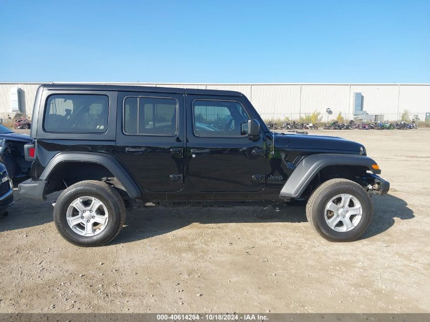 2022 Jeep Wrangler Unlimited Sport S 4X4 VIN: 1C4HJXDG4NW132991 Lot: 40614284