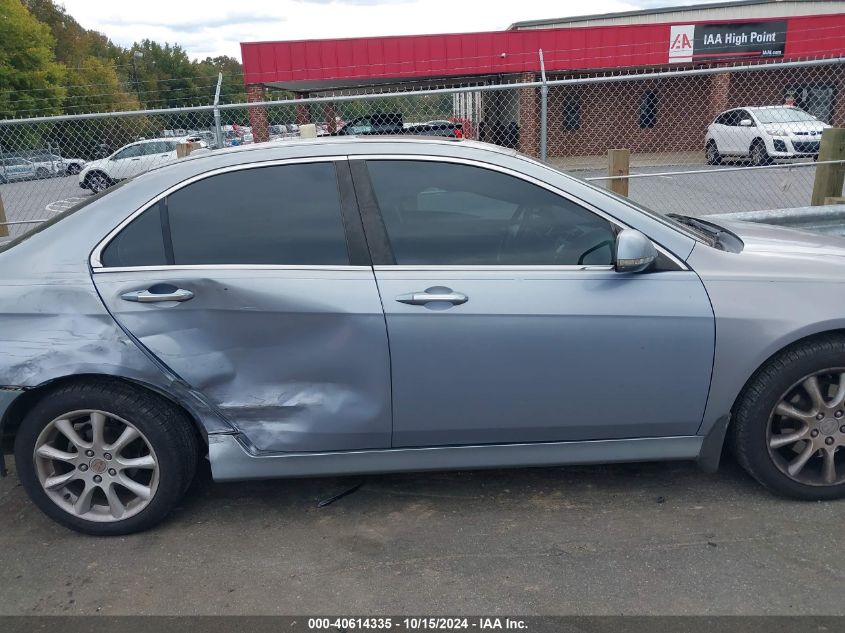 2006 Acura Tsx VIN: JH4CL96816C017224 Lot: 40614335