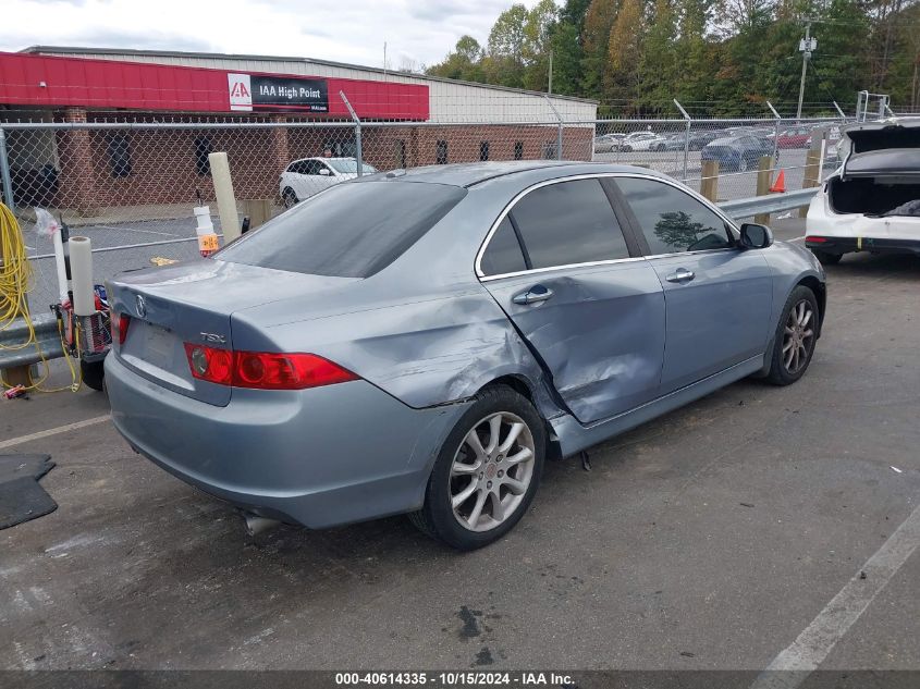 2006 Acura Tsx VIN: JH4CL96816C017224 Lot: 40614335