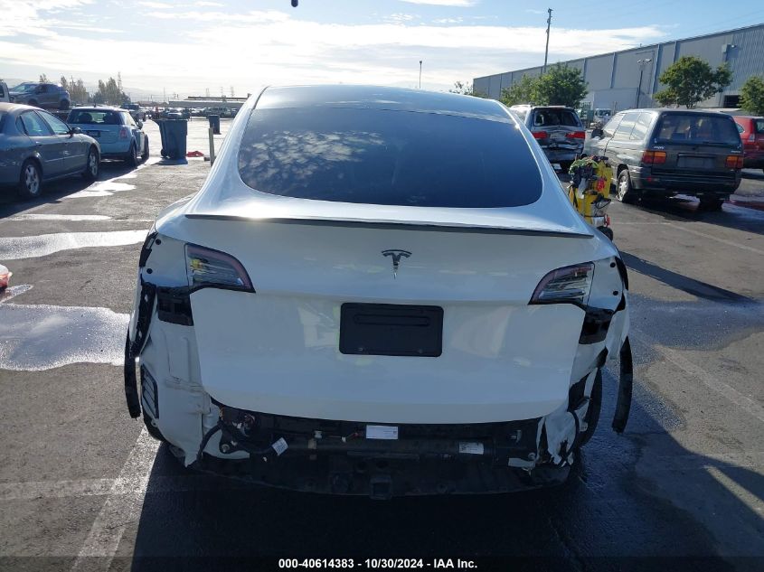 2020 Tesla Model Y Long Range Dual Motor All-Wheel Drive/Performance Dual Motor All-Wheel Drive VIN: 5YJYGDEF3LF023104 Lot: 40614383