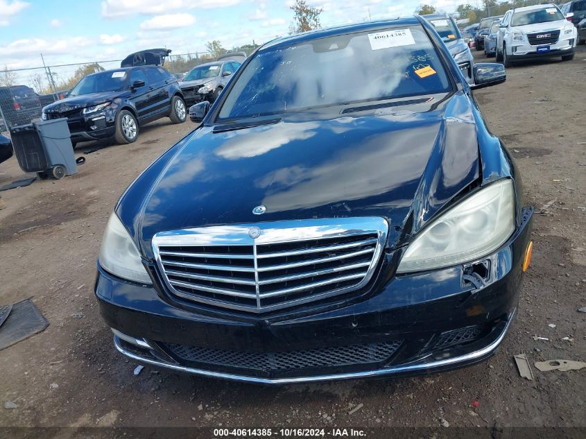 2012 Mercedes-Benz S 550 VIN: WDDNG7DB7CA439884 Lot: 40614385