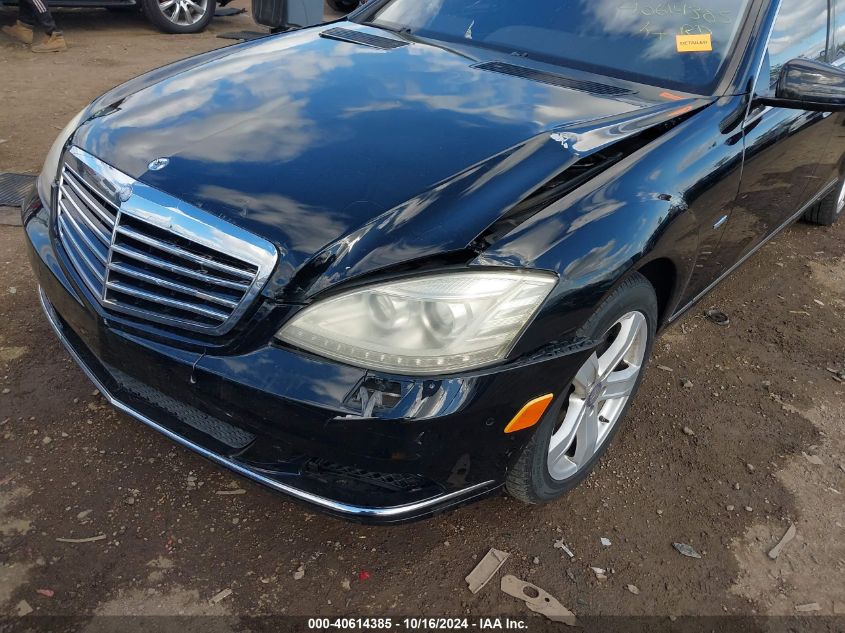 2012 Mercedes-Benz S 550 VIN: WDDNG7DB7CA439884 Lot: 40614385