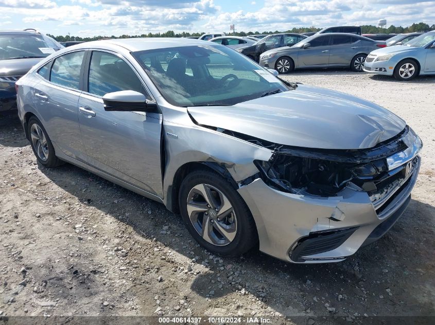 2019 Honda Insight Ex VIN: 19XZE4F51KE031710 Lot: 40614397