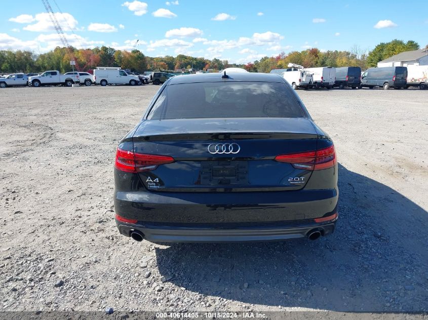 2017 Audi A4 2.0T Premium VIN: WAUFNAF49HN065033 Lot: 40614405