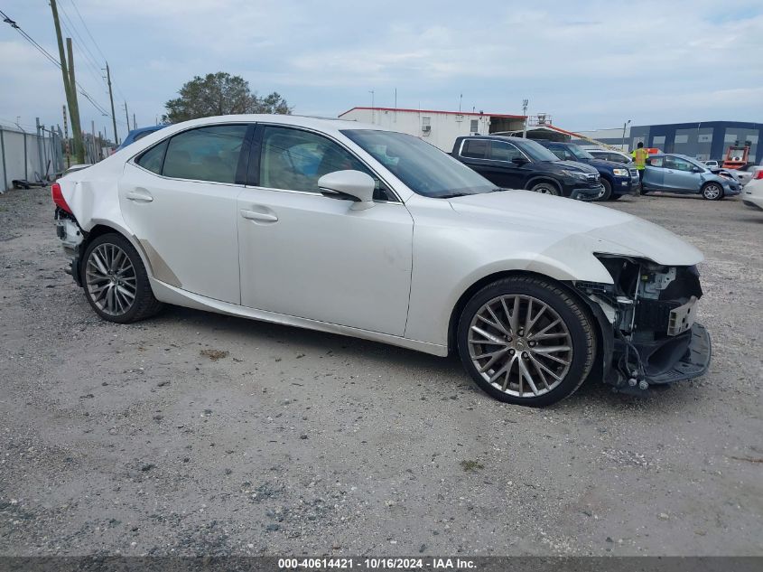 VIN JTHBA1D2XG5030027 2016 Lexus IS, 200T no.1